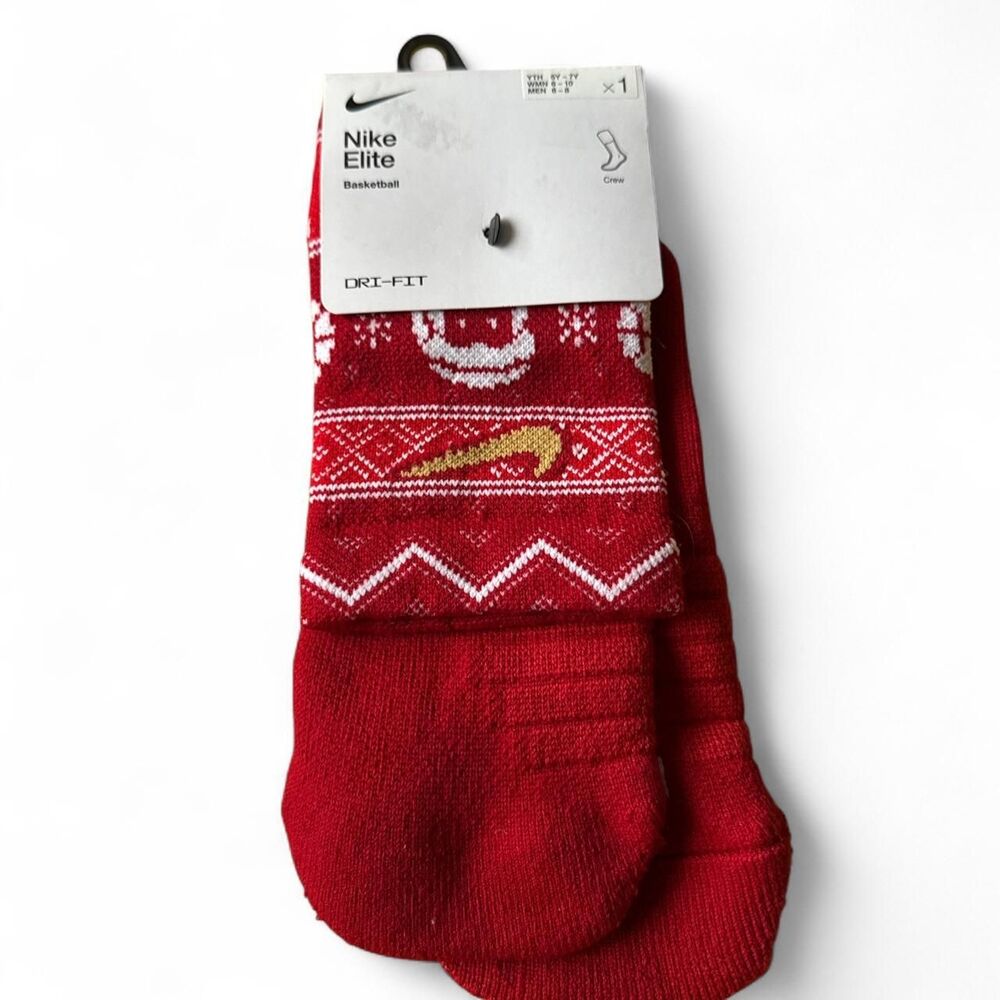 Nike Elite GRedreen Basketball Socks Women's 6-10, Men's 6-8, Youth 5-7